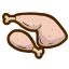chicken, leg, meat, drumstick, foot, turkey, hen, raw 