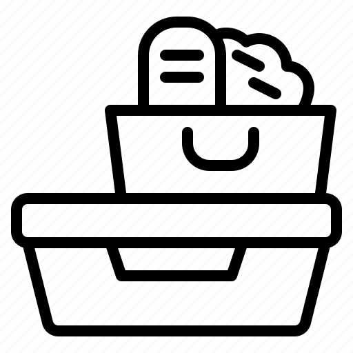 Grocery, food, shopping, basket icon - Download on Iconfinder
