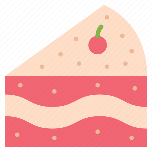 Bakery, birthday, cake, dessert, food, slice icon - Download on Iconfinder