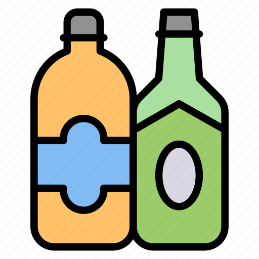 Birthday, bottle, celebration, drink, gift, party icon - Download on Iconfinder
