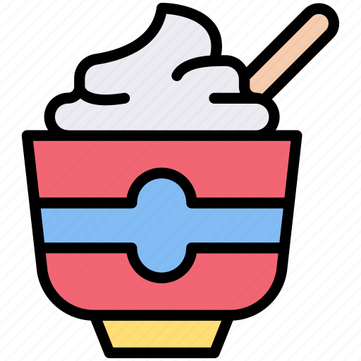 Dairy, food, fresh, healthy, milk, yoghurt icon - Download on Iconfinder