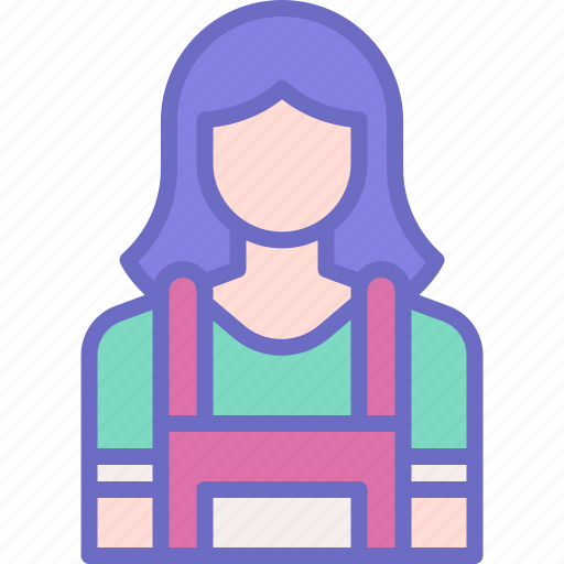 Cashier, woman, grocery, supermarket, store icon - Download on Iconfinder