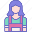 cashier, woman, grocery, supermarket, store 