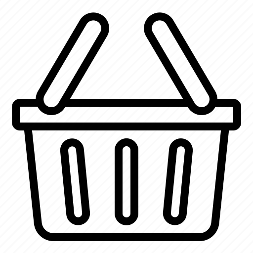 Cart, basket, shopping, commerce, supermarket, grocery icon - Download on Iconfinder