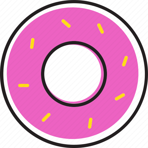 Bakery, donut, doughnut, pastry, sweet icon - Download on Iconfinder