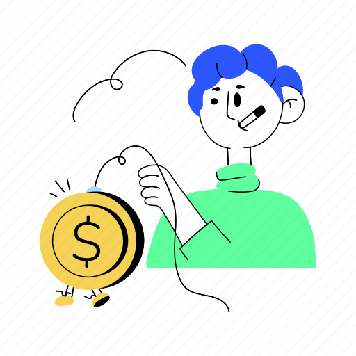 Stealing money, money scam, money crime, earn money, money thief illustration - Download on Iconfinder
