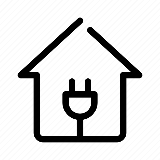 Electric house, energy, global warming, house, renewable icon - Download on Iconfinder