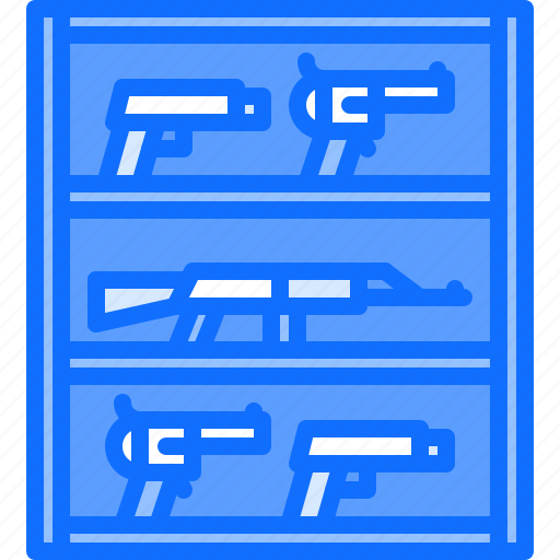 Cannon, pistol, rack, machine, gun, weapons, shop icon - Download on Iconfinder