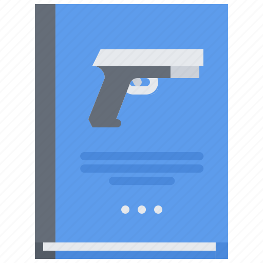 Gun, pistol, book, instruction, weapons, shop icon - Download on Iconfinder