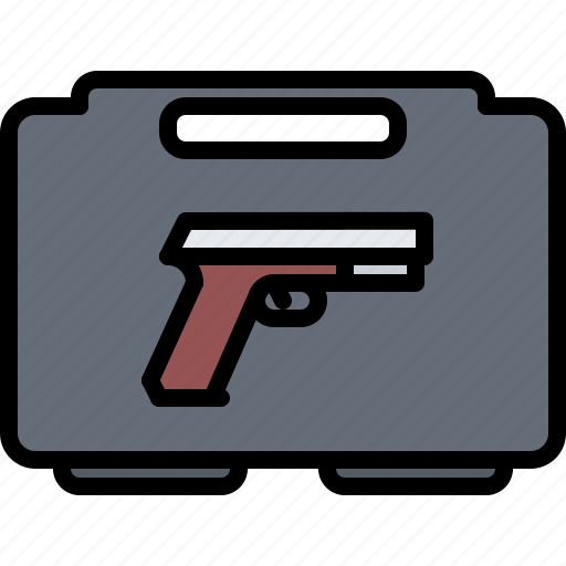 Gun, pistol, case, weapons, shop icon - Download on Iconfinder