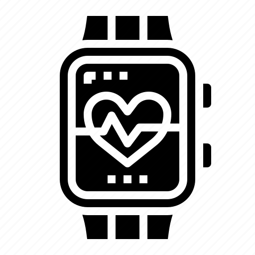 Health, heart, smartwatch, sports, watch icon - Download on Iconfinder