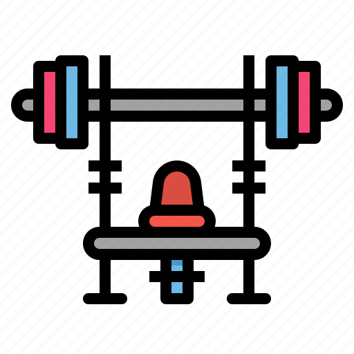 Bench, fitness, gym, training, weight icon - Download on Iconfinder