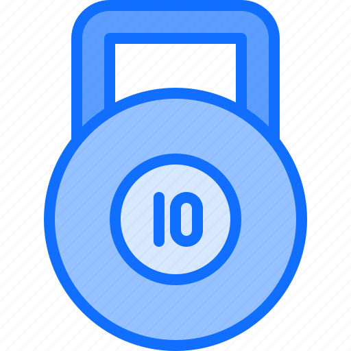 Fitness, gym, kettlebell, sport, weight, workout icon - Download on Iconfinder