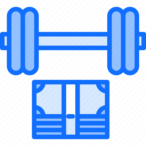Barbell, fitness, gym, money, purchase, sport, workout icon - Download on Iconfinder