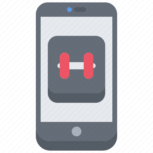 App, fitness, gym, phone, smartphone, sport, workout icon - Download on Iconfinder