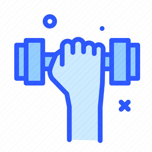 One, hand, fitness, sport, gym icon - Download on Iconfinder