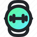 gym, smartwatch, device, time, display, gadget, screen, clock, fitness