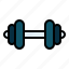 dumbbell, barbell, weight, lifting, gym, sport, fitness, exercise, workout 