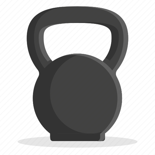 Gym, fitness, machine, equipment, kettle, kettlebell, exercise icon - Download on Iconfinder