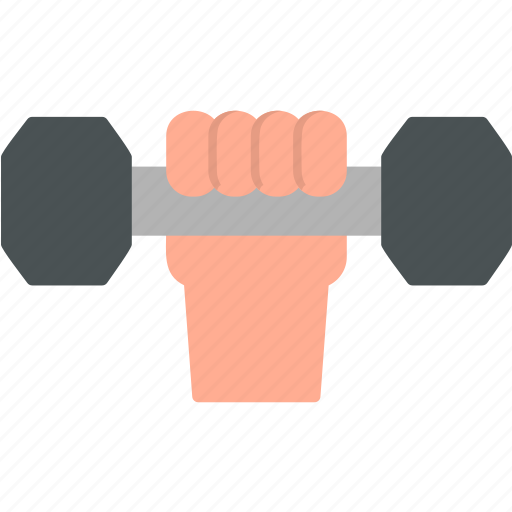 Hand, dumbbell, exercise, weightlifting, fitness, gym icon - Download on Iconfinder