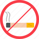 no, smoking, pipe, cigarette, smoke, icon
