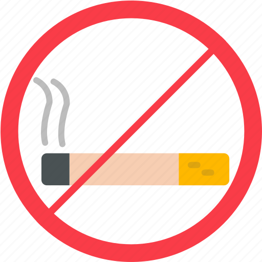 No, smoking, pipe, cigarette, smoke, icon icon - Download on Iconfinder