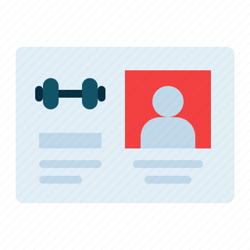 Membership, card, member, gym, sport, fitness, exercise icon - Download on Iconfinder