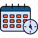 schedule, appointment, calendar, clock, date, event
