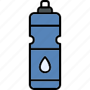 water, bottle, drink, liquid, moisture, icon