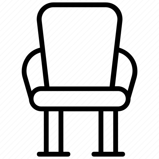 Chair, dining chair, furniture, seat, wooden chair icon - Download on Iconfinder
