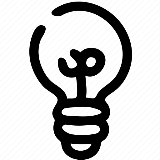 Bulb, bulbelectricityideailluminatorlamplightshine, electricity, idea, illuminator, lamp, light icon - Download on Iconfinder