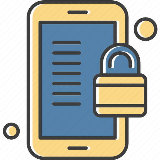 Lock, locked, mobile, phone icon - Download on Iconfinder