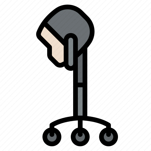 Beauty, hair, hairdryer, salon, standing, treatment icon - Download on Iconfinder
