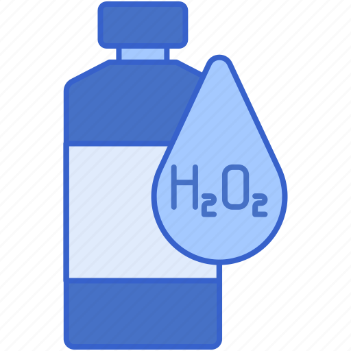 Hydrogen, peroxide, bottle icon - Download on Iconfinder