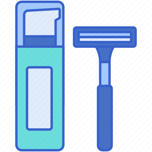 Shaving, cream, razor, hair saloon icon - Download on Iconfinder