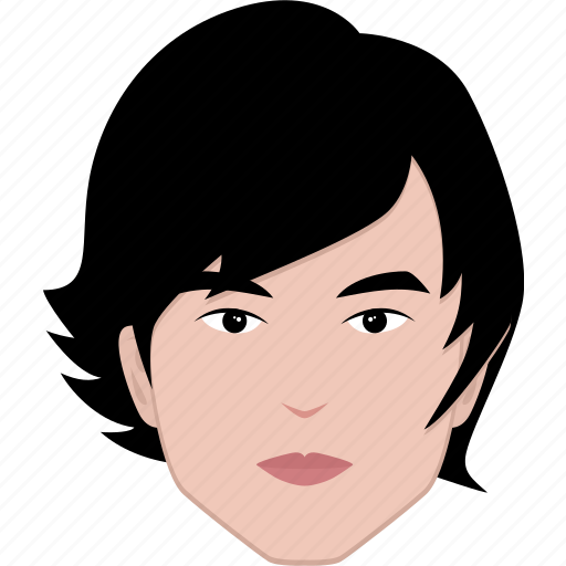 Face, hair, hairstyle, long, male, man, style icon - Download on Iconfinder