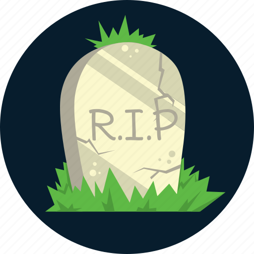 Grave, death, halloween, scary, stone icon - Download on Iconfinder