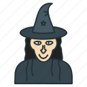 witch, hat, halloween, witchcraft, cap, horror, terror