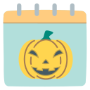 calendar, halloween, event, pumpkin, haliday, scary