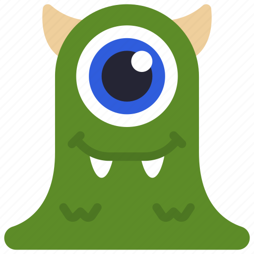 Monster, spooky, scary, creature, alien icon - Download on Iconfinder