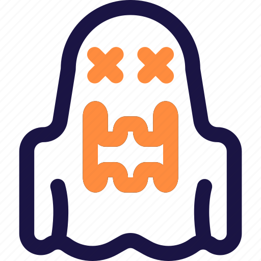 Ghost, halloween, horror, night, scary, spooky, white icon - Download on Iconfinder