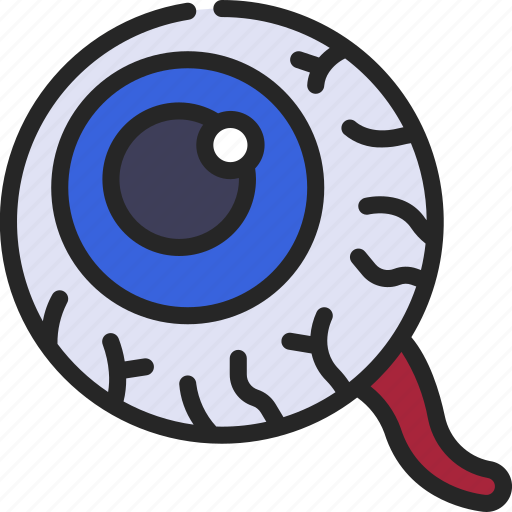 Eye, spooky, scary, eyeball, scare icon - Download on Iconfinder