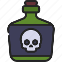 poison, bottle, spooky, scary, toxic