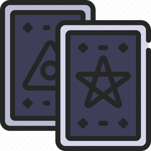 Tarot, cards, spooky, scary, fortune icon - Download on Iconfinder