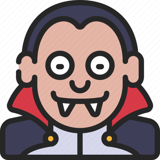 Vampire, spooky, scary, costume, character icon - Download on Iconfinder