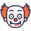 character, clown, halloween, it, pennywise, scary 