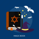 bats, book, evil, halloween, magic, stick