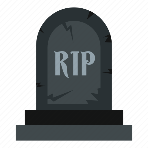 Free: Related Gravestone Clipart Transparent - Rip Tombstone Png 