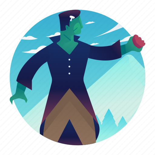 Costume, frankenstein, halloween, monster, scary, spooky icon - Download on Iconfinder