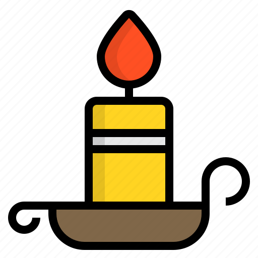 Candle, halloween, party, witch icon - Download on Iconfinder